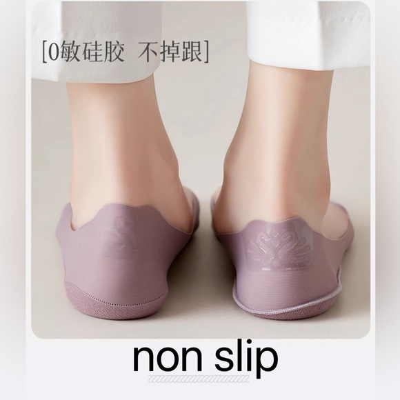 Women non slip invisible socks 2 pairs - Picture 4 of 5